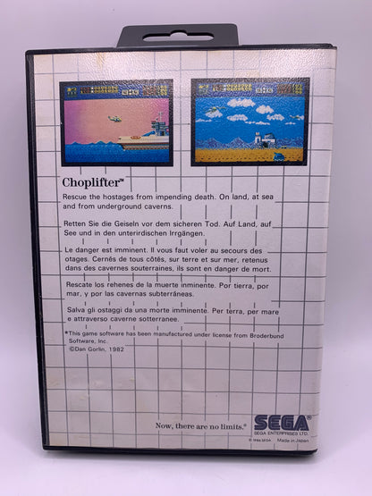 Choplifter - Sega Master System