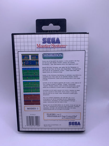 Wimbledon - Sega Master System