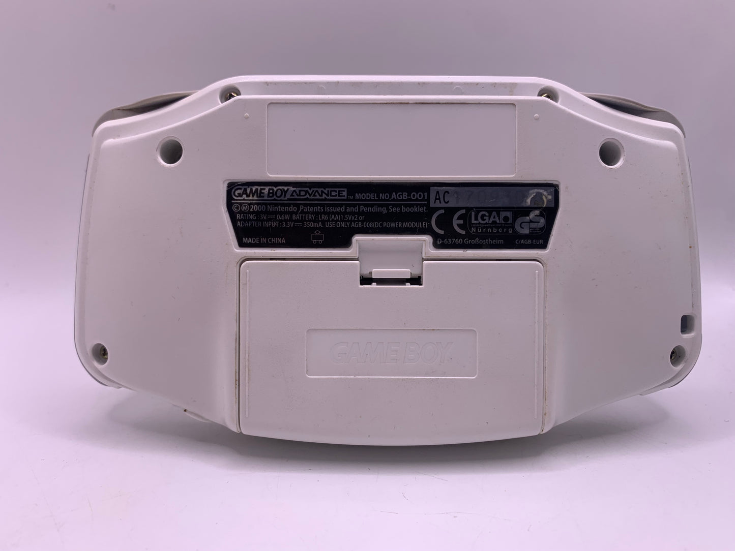 Gameboy Advance GBA (Wit)