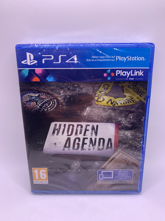Hidden Agenda (SEALED) - PlayStation 4