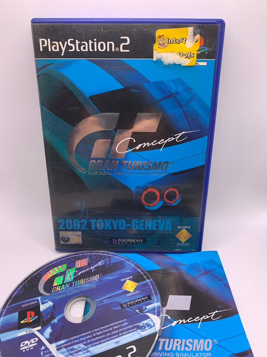 Gran Turismo Concept 2002: Tokyo-Geneva (Sticker voorzijde) - PlayStation 2