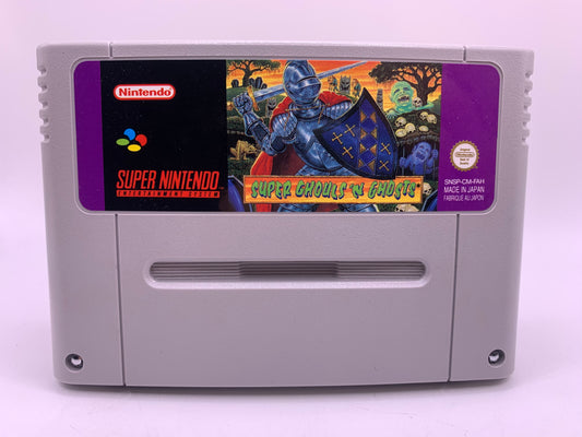 Super Ghouls ’n Ghosts (Achterkant vergeeld) - SNES