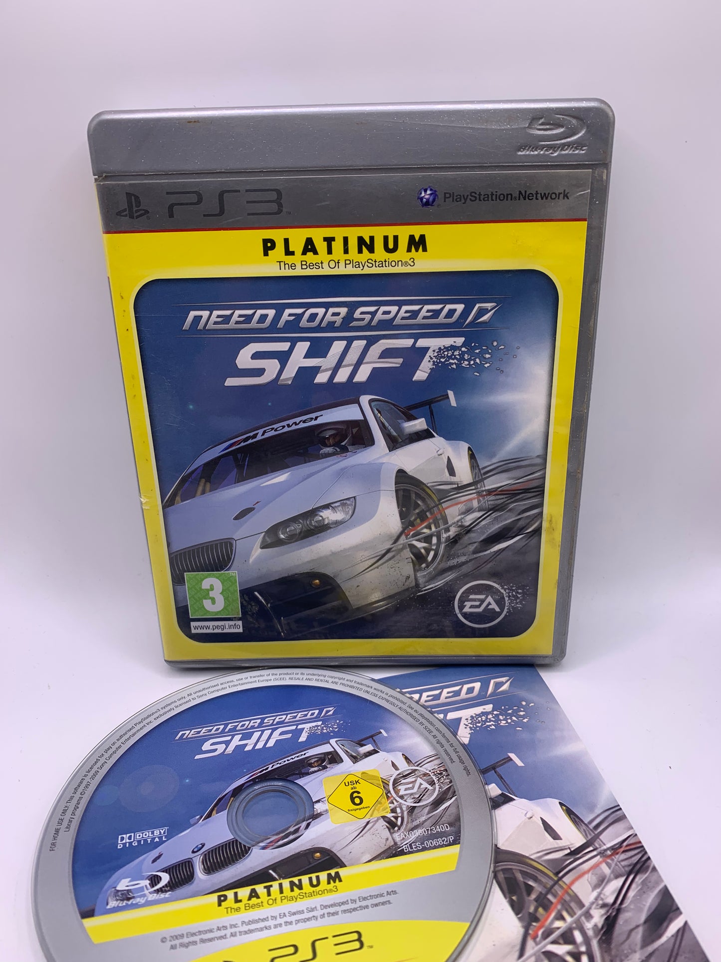 Need for Speed Shift (Platinum) (Cover beschadigd) - Playstation 3