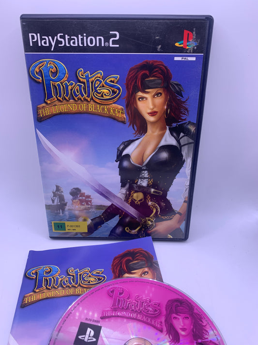 Pirates: The Legend of Black Kat (Sticker achterzijde) - PlayStation 2