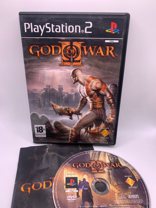 God of War II - PlayStation 2 (Black box)