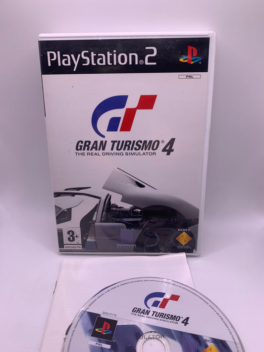 Gran Turismo 4 - PlayStation 2 (Witte case)