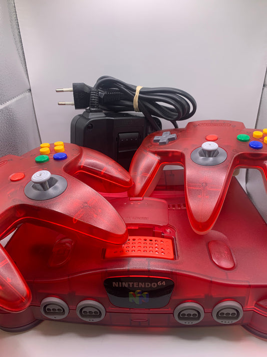 Nintendo 64 (Rood)