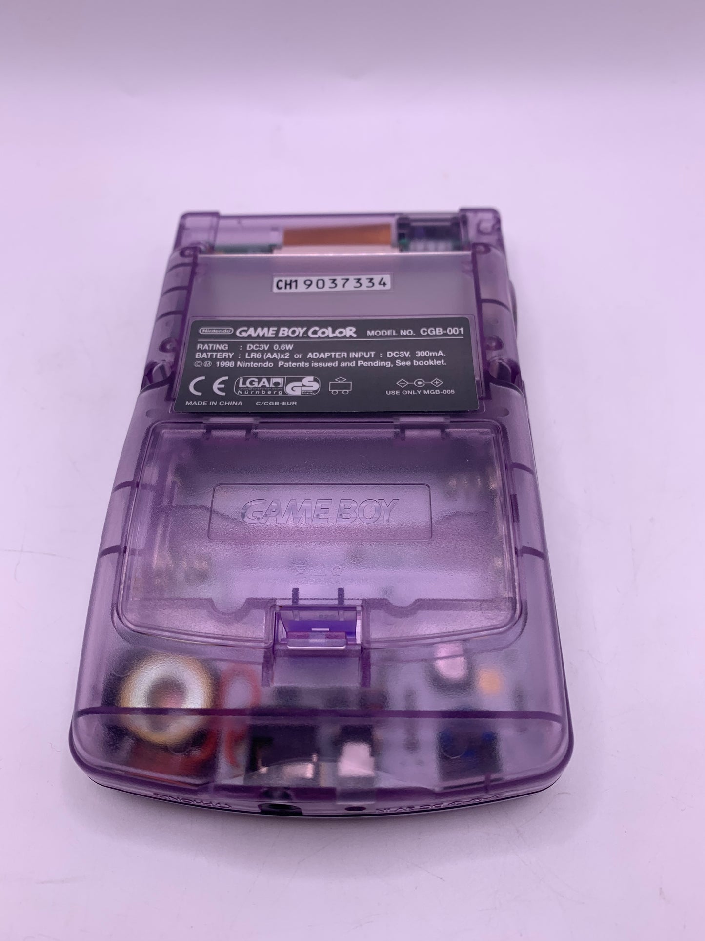 Gameboy Color (Transparant)