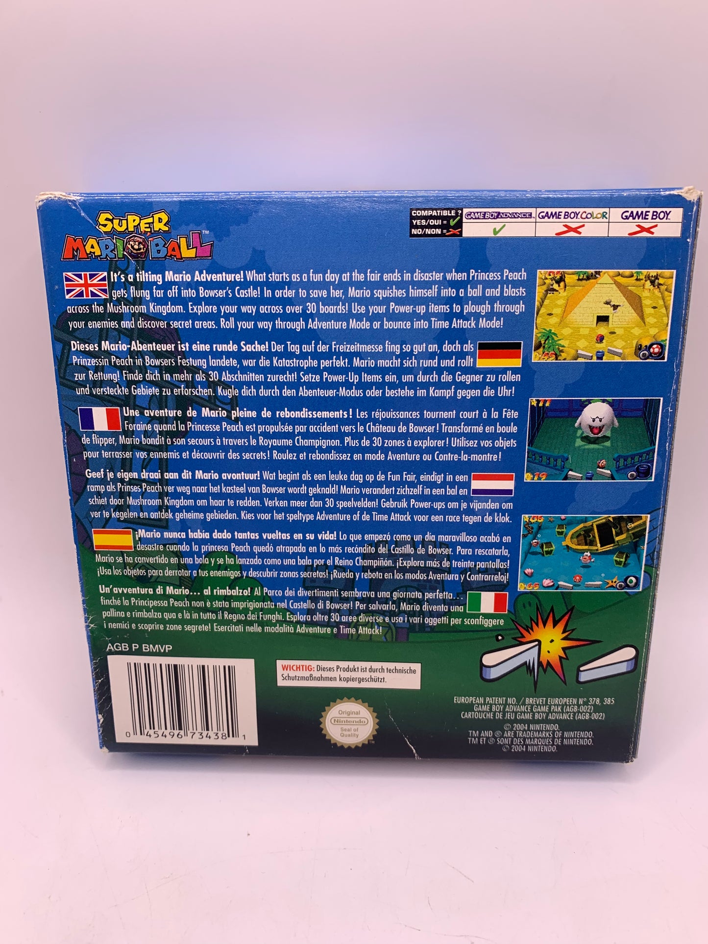 Super Mario Ball (CIB) – Game Boy Advance