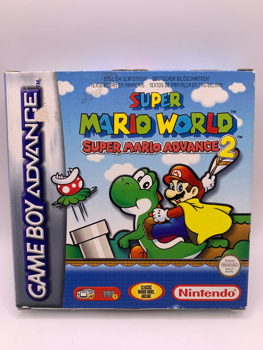 Super Mario Advance 2: Super Mario World (CIB) (Doos licht beschadigd) – Game Boy Advance