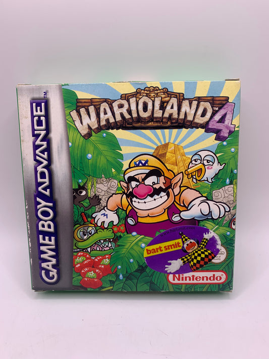 Wario Land 4 (CIB) (Sticker voorzijde) - Game Boy Advance