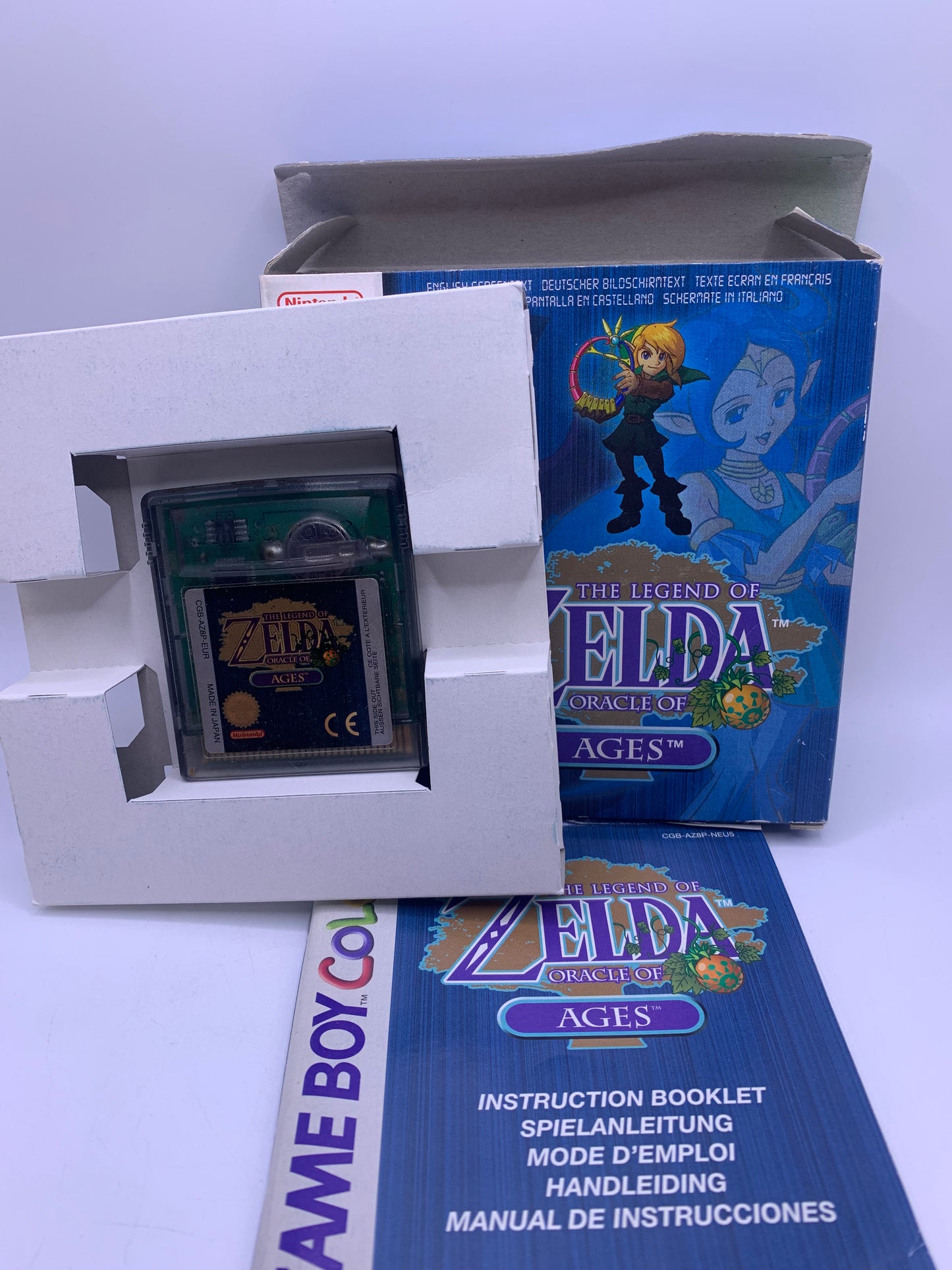 The Legend of Zelda: Oracle of Ages (CIB) – Game Boy Color