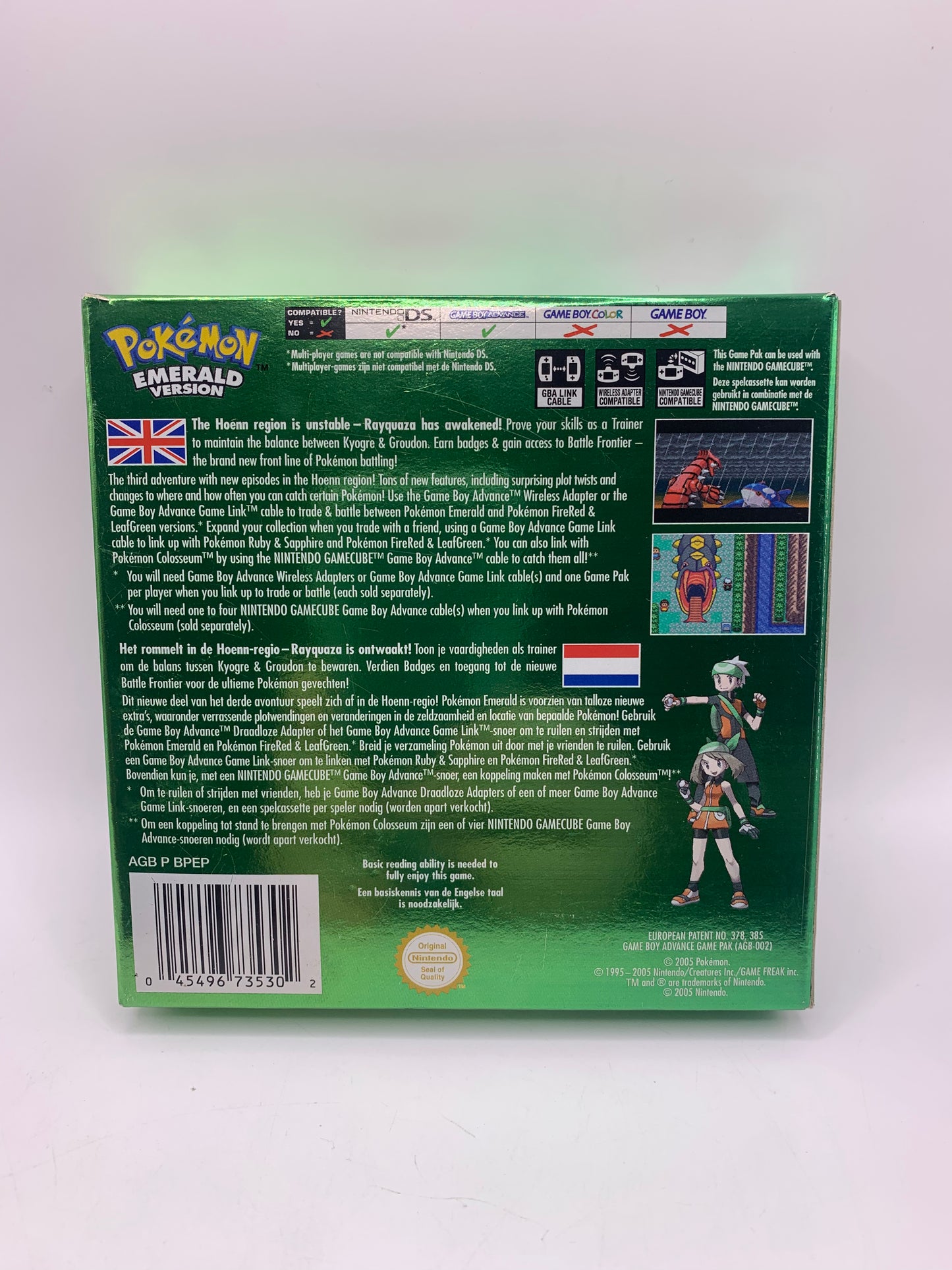 Pokémon Emerald (CIB) – Game Boy Advance