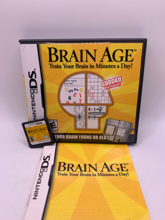 Brain Age: Train Your Brain in Minutes a Day! – Nintendo DS