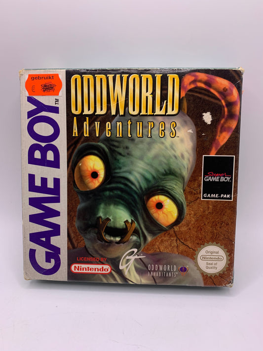 Oddworld Adventures (CIB) (Gebruikt) – Game Boy Classic