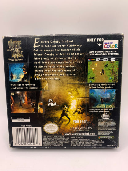 Alone in the Dark: The New Nightmare (CIB) (Sticker voorzijde) – Game Boy Color