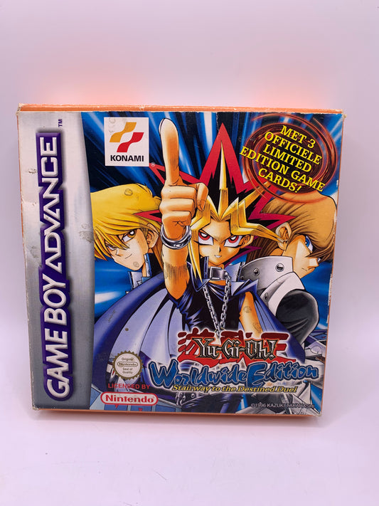 Yu-Gi-Oh! Worldwide Edition: Stairway to the Destined Duel (CIB) (Handleiding beschadigd) – Game Boy Advance