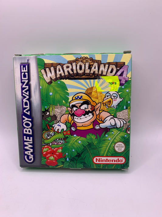 Wario Land 4 (CIB) (Kleine sticker voorzijde) - Game Boy Advance