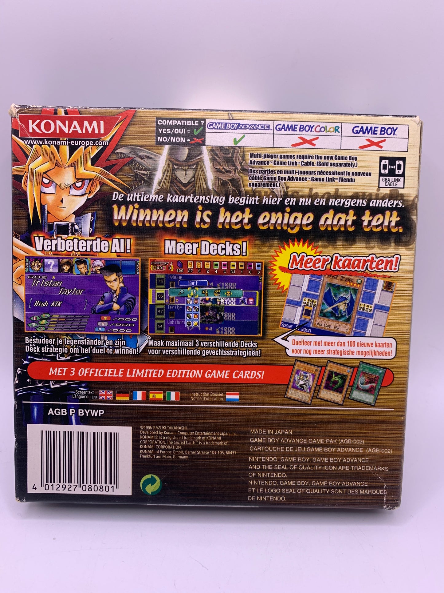 Yu-Gi-Oh! World Championship Tournament 2004 (CIB) (Doos lichtelijk beschadigd) – Game Boy Advance