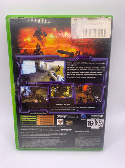 Project: Snowblind (Waterschade, geen handleiding) – Xbox Original