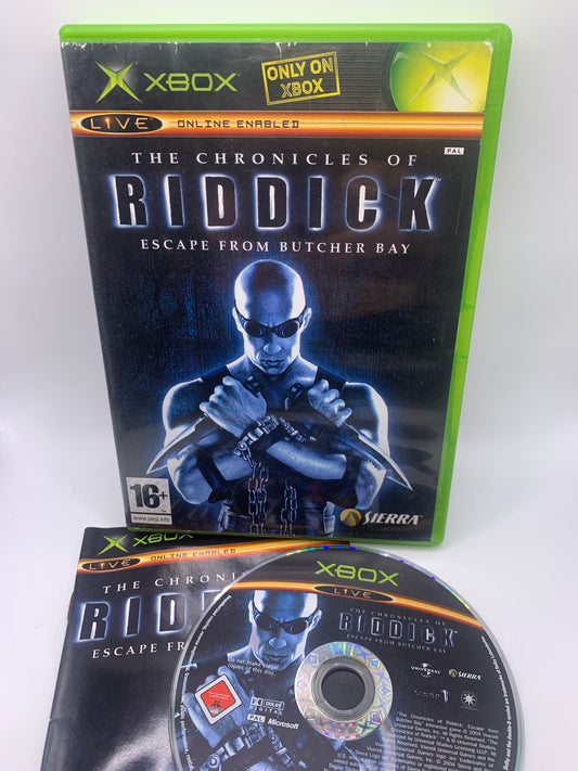 The Chronicles of Riddick: Escape from Butcher Bay (Waterschade) – Xbox Original