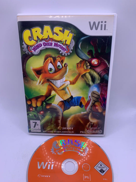 Crash Bandicoot: Mind over Mutant (Cover lichtelijk vergeeld) – Nintendo Wii