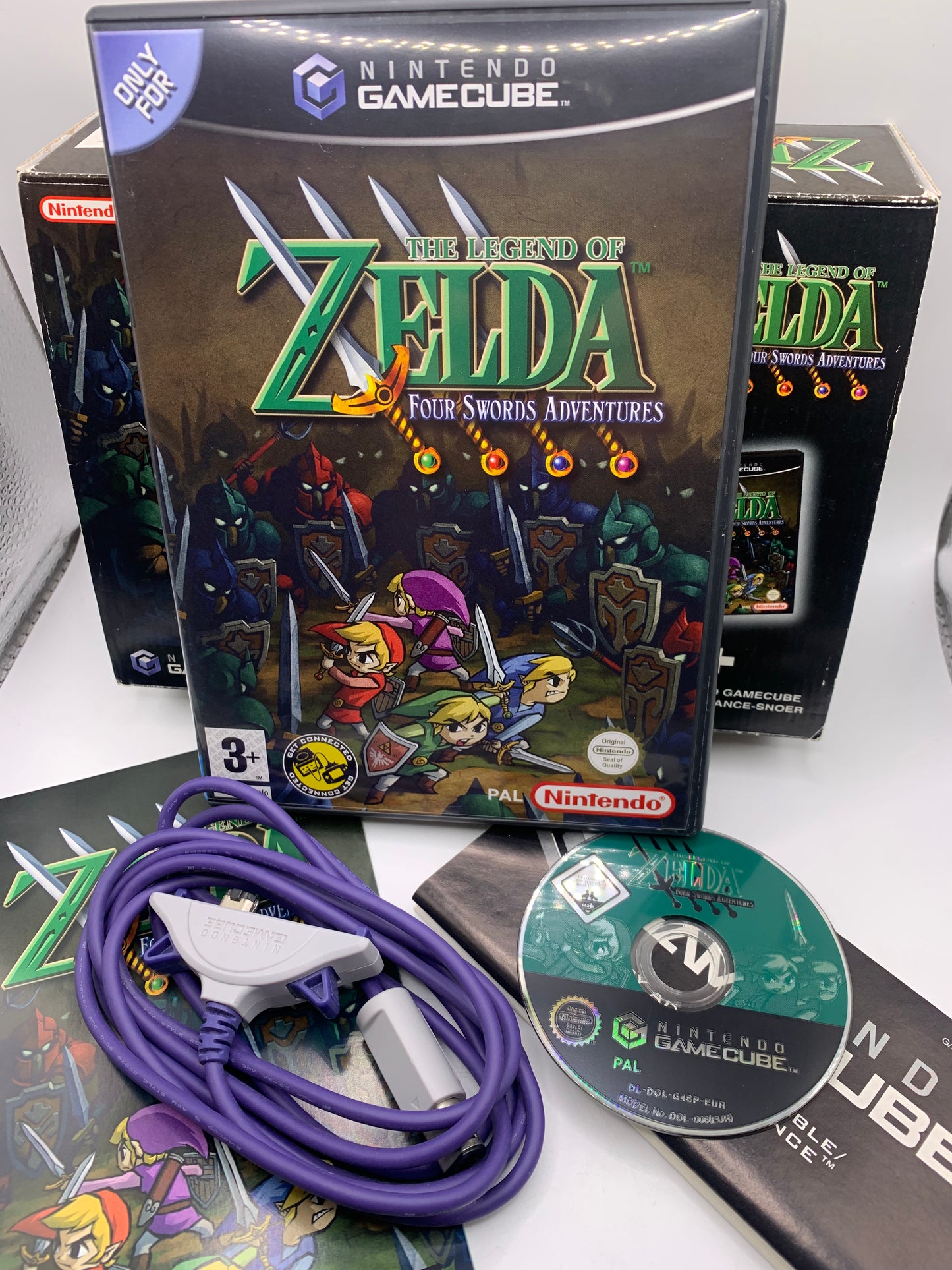 The Legend of Zelda: Four Swords Adventures [Big Box] - Gamecube