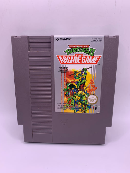 Teenage Mutant Ninja Turtles II: The Arcade Game (Label licht beschadigd) - NES