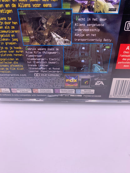 Alien Resurrection (Case achter bescahdigd) – PlayStation