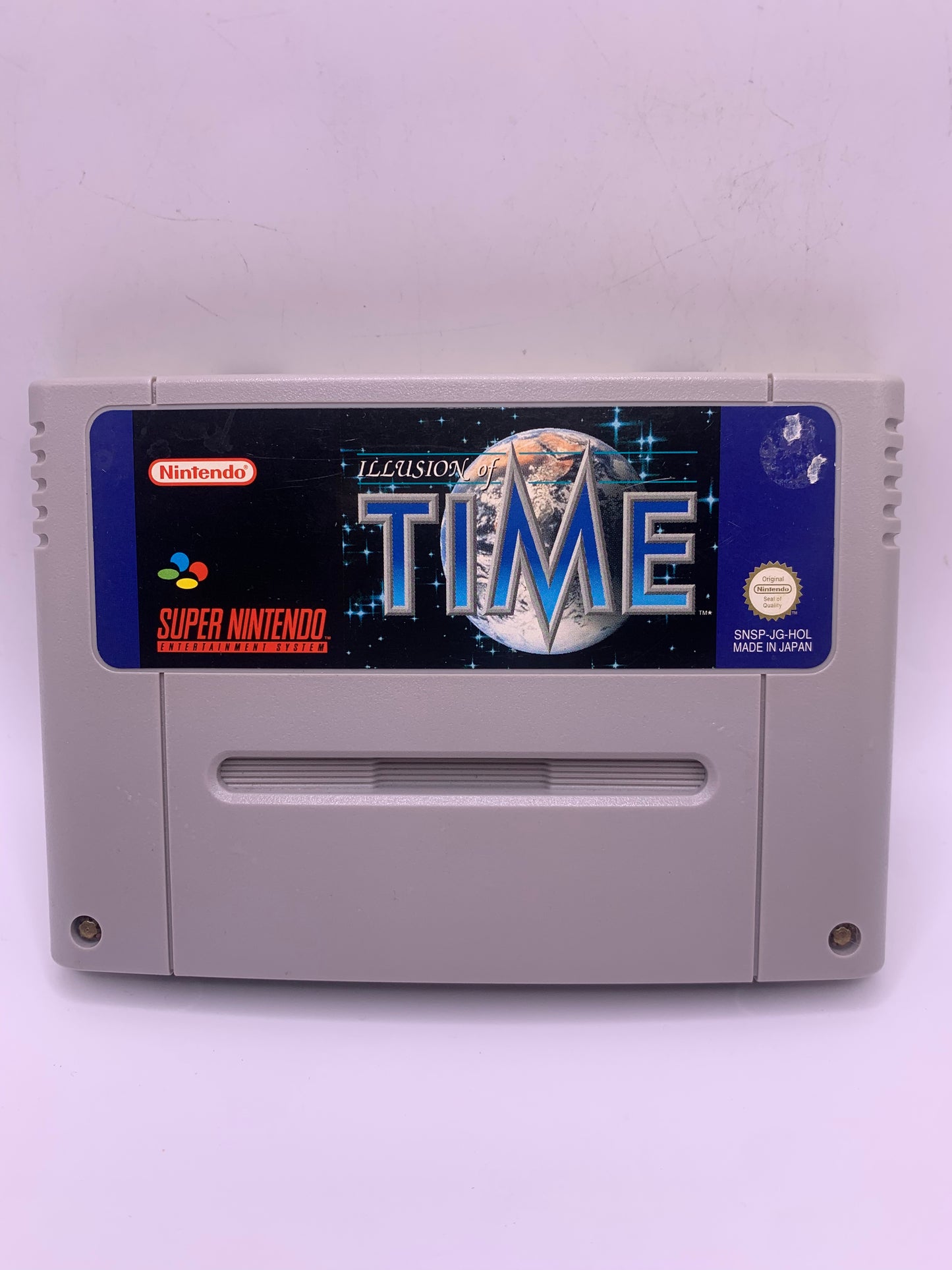 Illusion of Time (Label heel licht beschadigd) – SNES