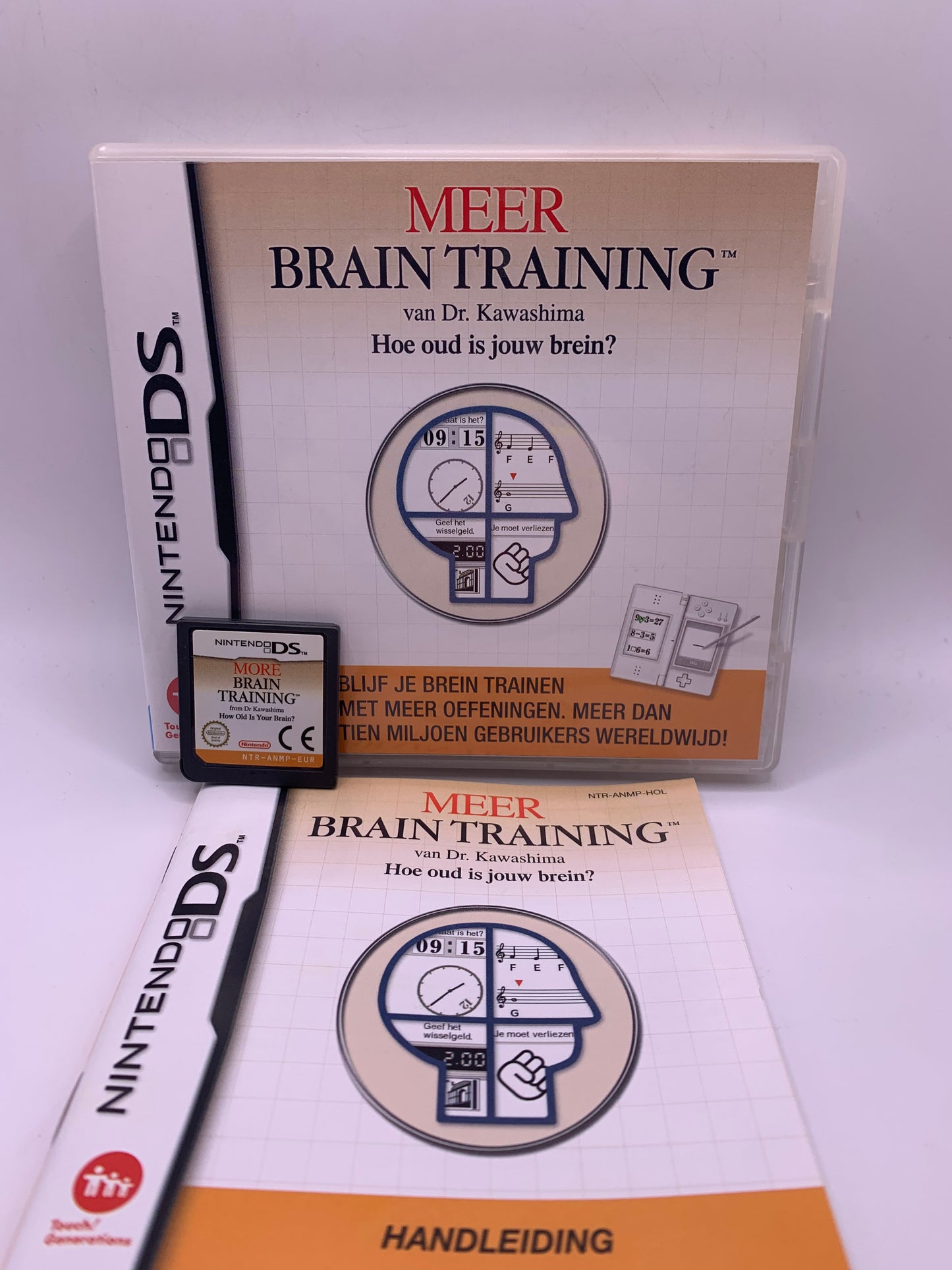 Meer Brain Training van Dr. Kawashima – DS