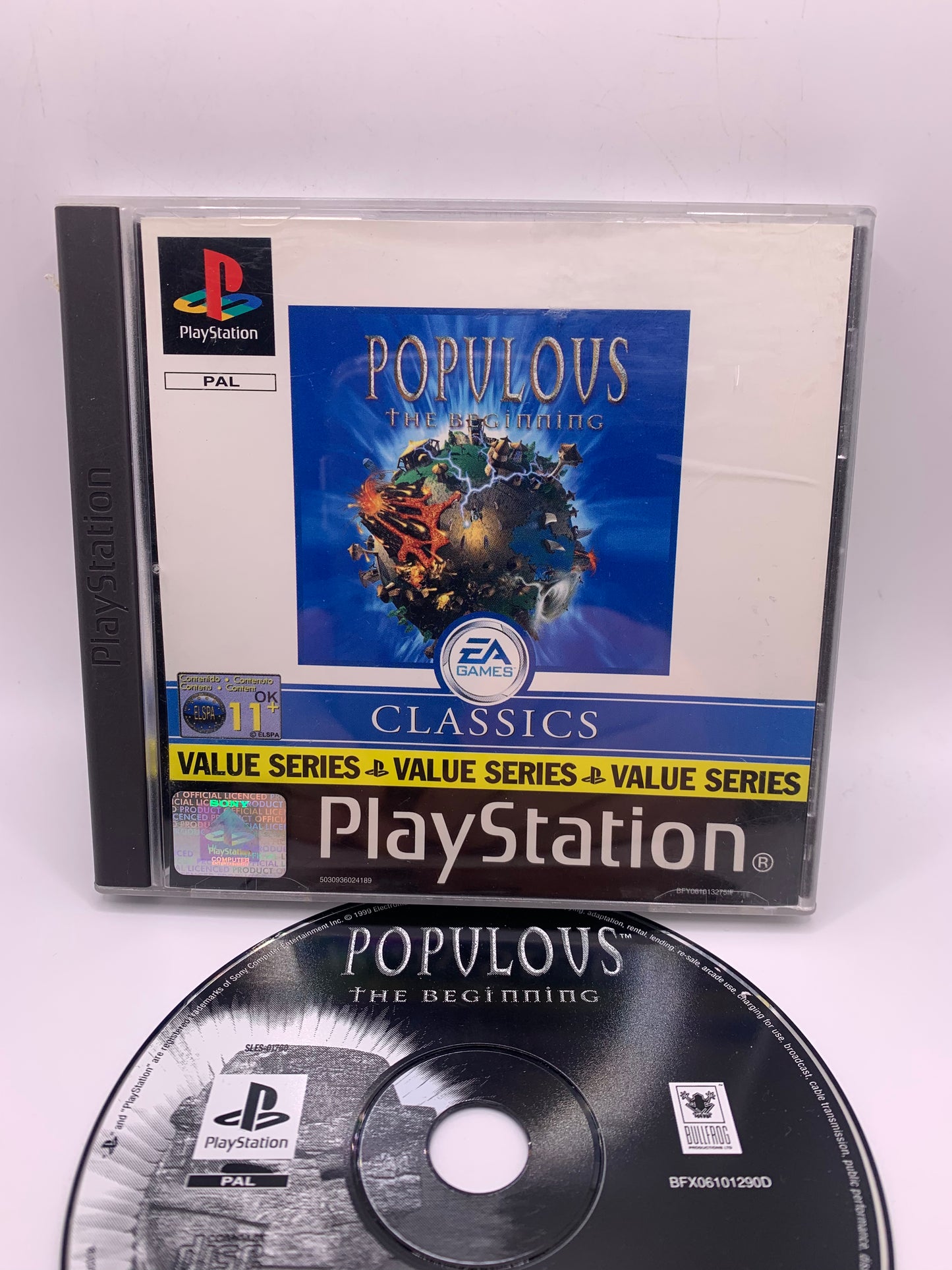 Populous: The Beginning (EA Classics) (Geen handleiding) – PlayStation