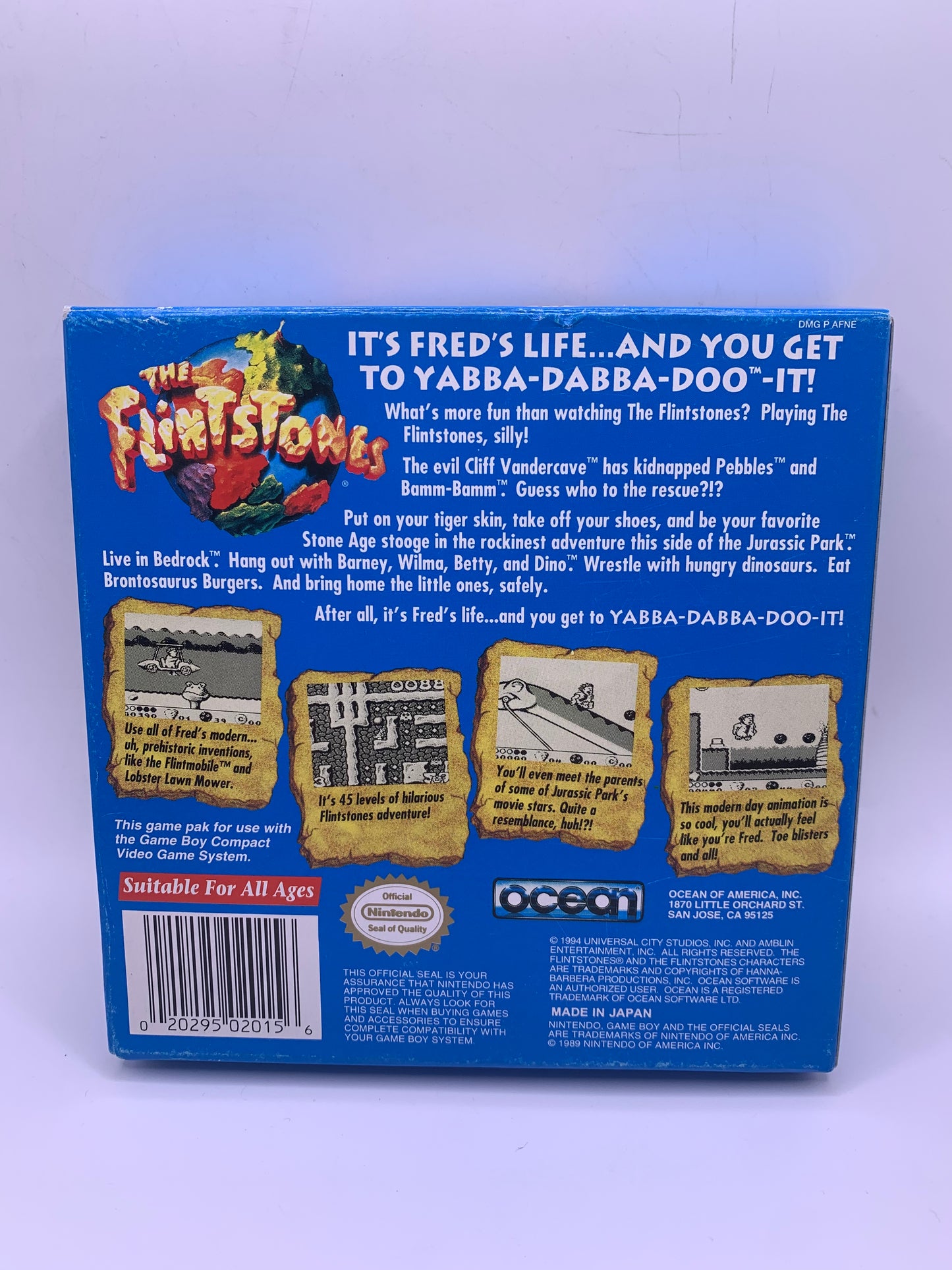 The Flintstones (CIB) (USA) – Game Boy Classic