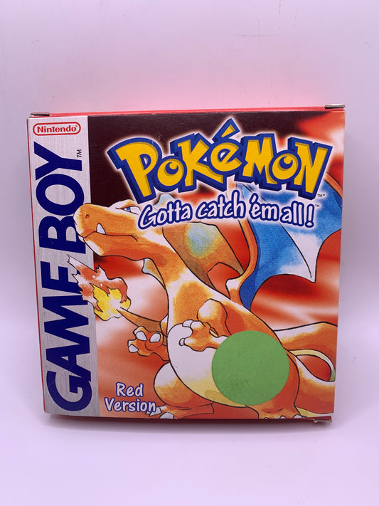 Pokémon Red (CIB) (Sticker voorzijde) – Game Boy Classic