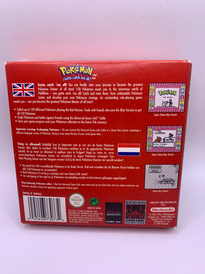 Pokémon Red (CIB) (Sticker voorzijde) – Game Boy Classic