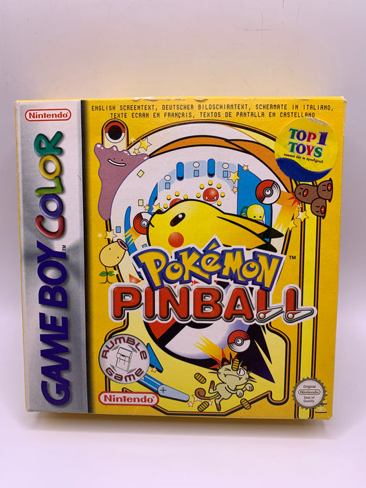 Pokémon Pinball (CIB, sticker voorzijde) – Game Boy Color