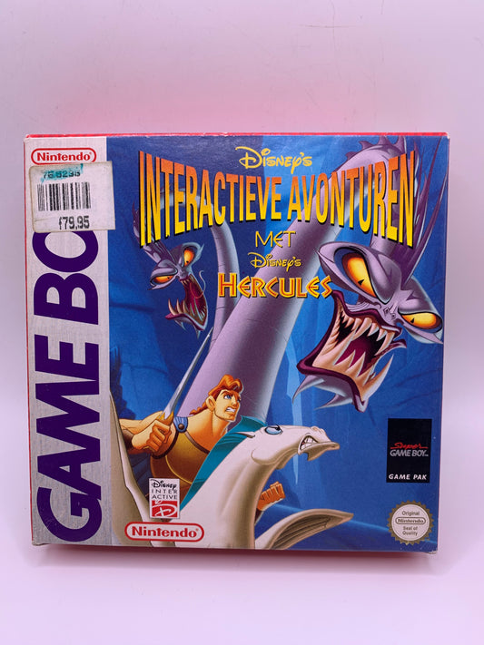 Interactieve Avonturen met Hercules (CIB, sticker voorzijde) – Game Boy Classic