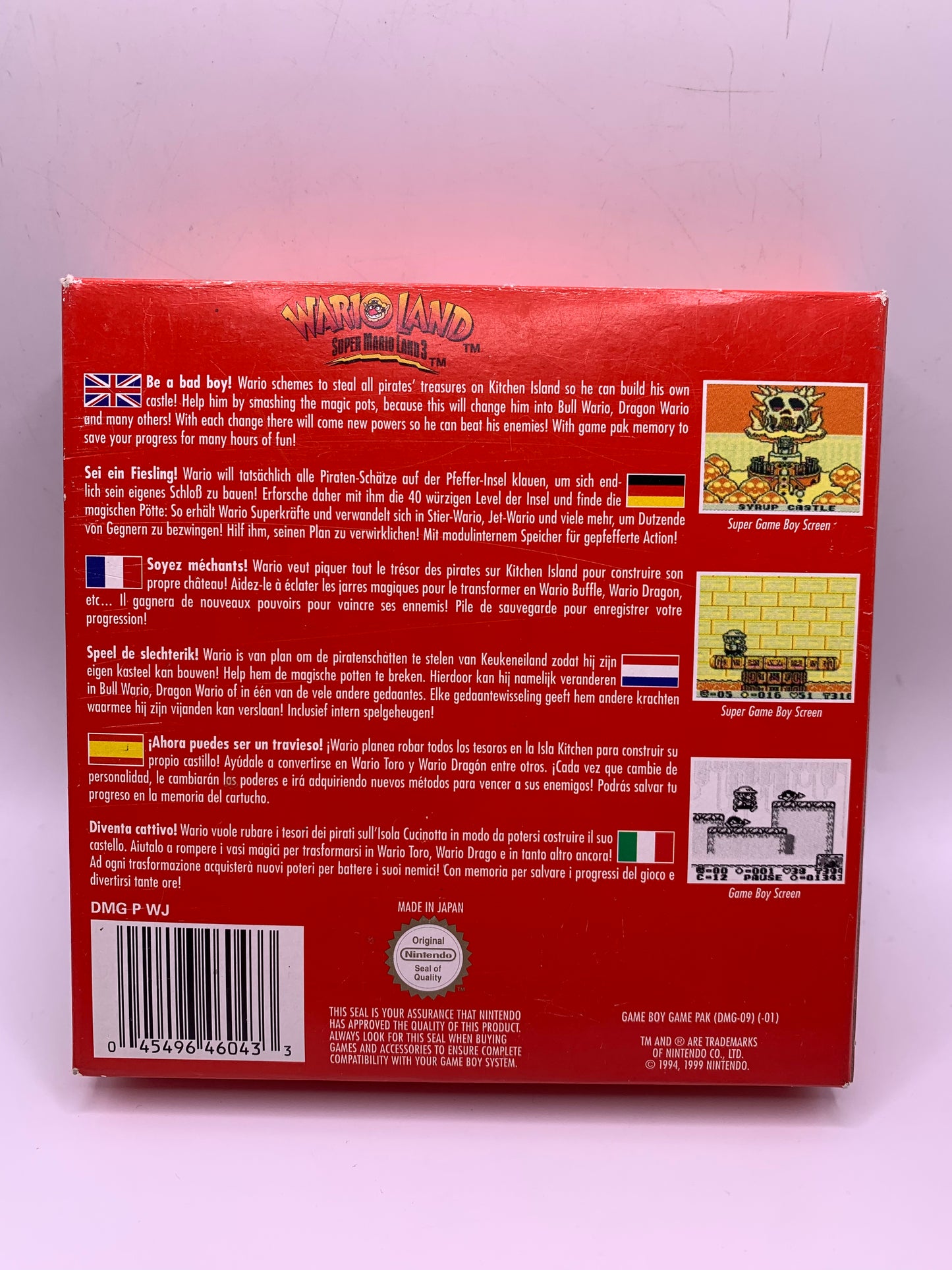 Wario Land: Super Mario Land 3 (CIB) – Game Boy Classic