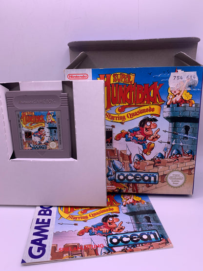 Super Hunchback (CIB, sticker voorzijde) – Game Boy Classic