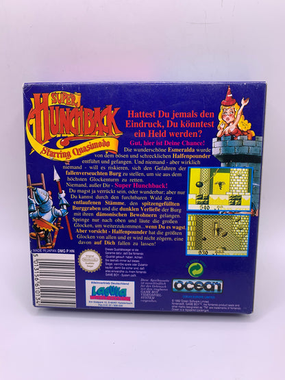 Super Hunchback (CIB, sticker voorzijde) – Game Boy Classic