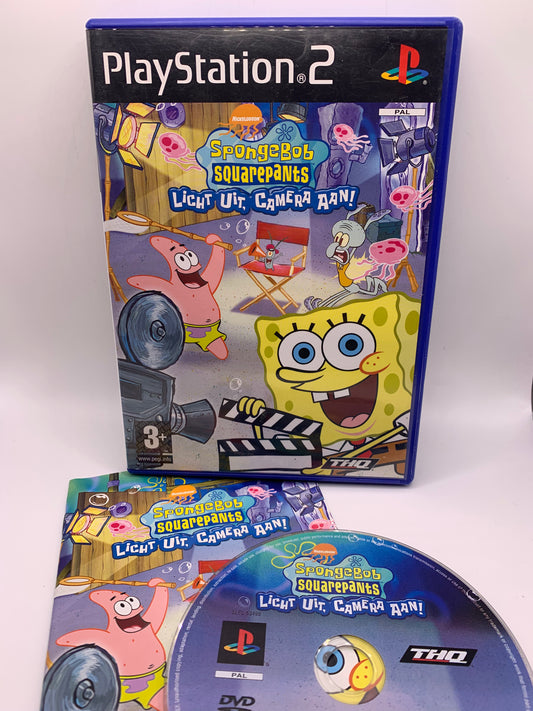 SpongeBob SquarePants: Licht Uit, Camera Aan! (Gebruikt) – PlayStation 2