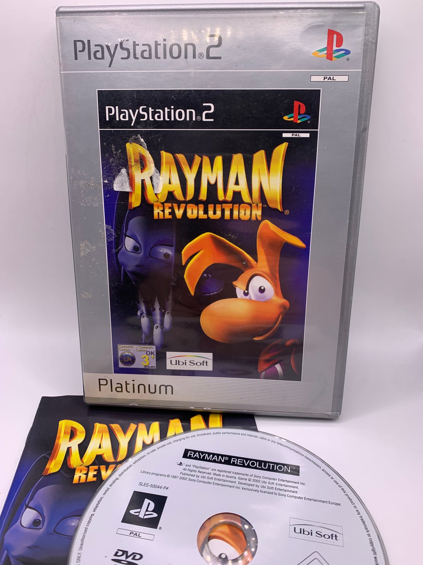 Rayman Revolution (Platinum, sticker voorzijde) – PlayStation 2