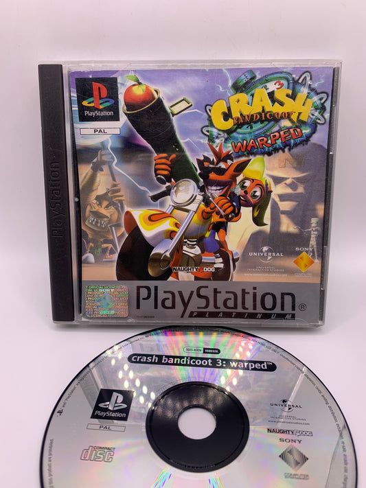 Crash Bandicoot 3: Warped (Platinum, geen handleiding) – PlayStation