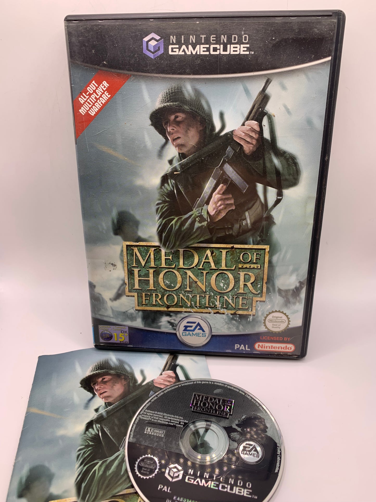 Medal of Honor: Frontline (Cover zeer beschadigd) – GameCube