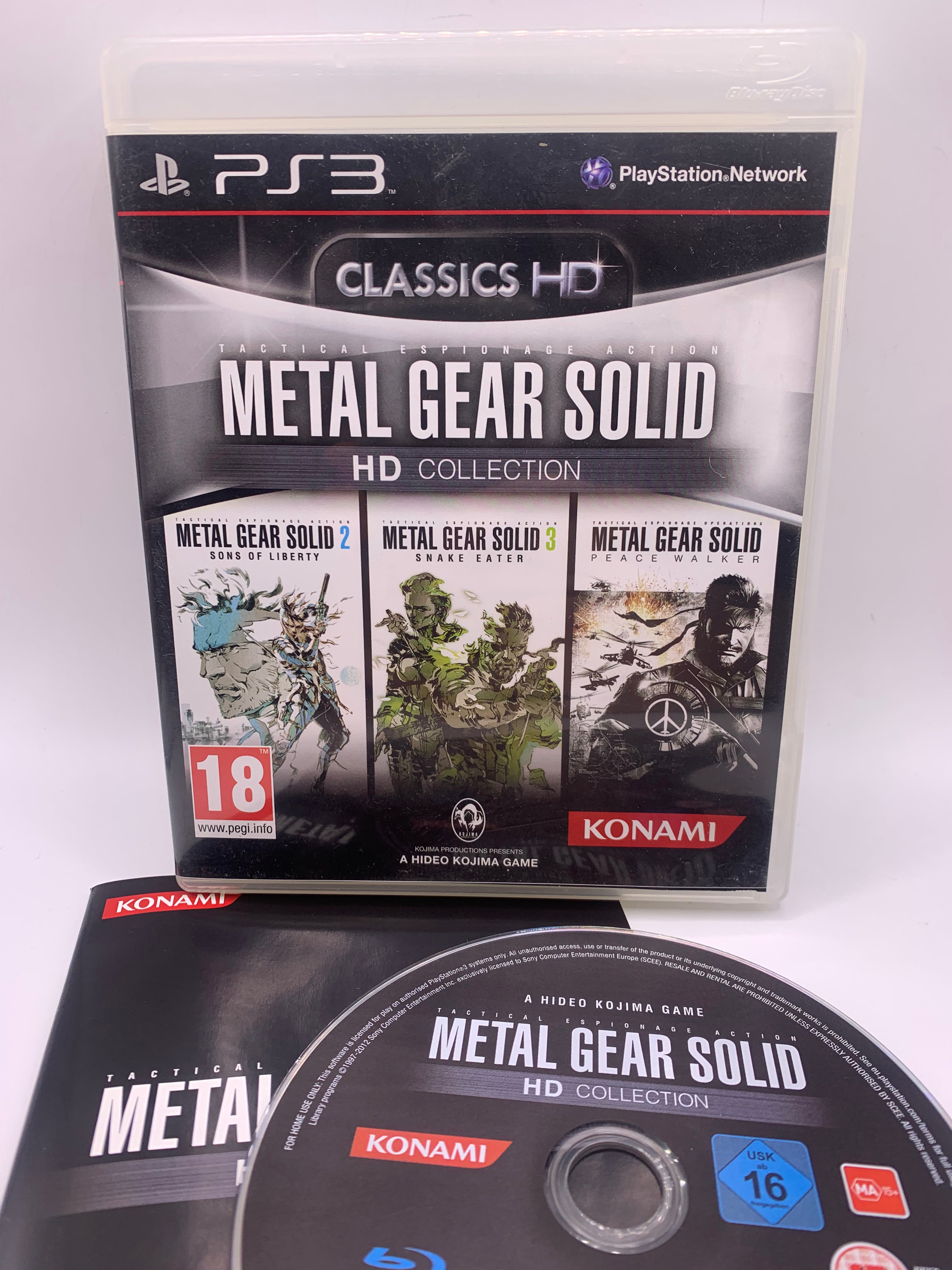 Metal Gear Solid HD Collection (Limited Edition) PS3 - Neuf Sous Blister - PAL