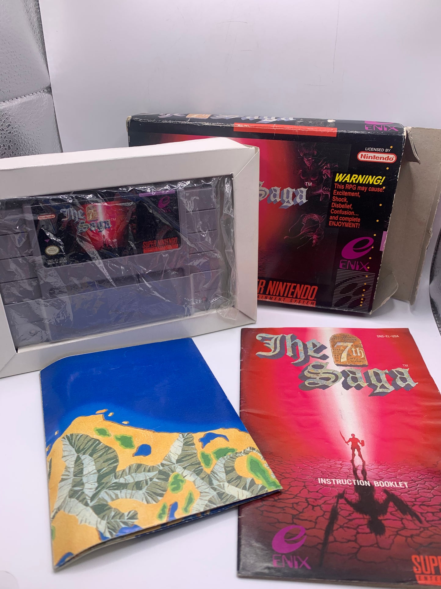 The 7th Saga (USA, CIB) – SNES