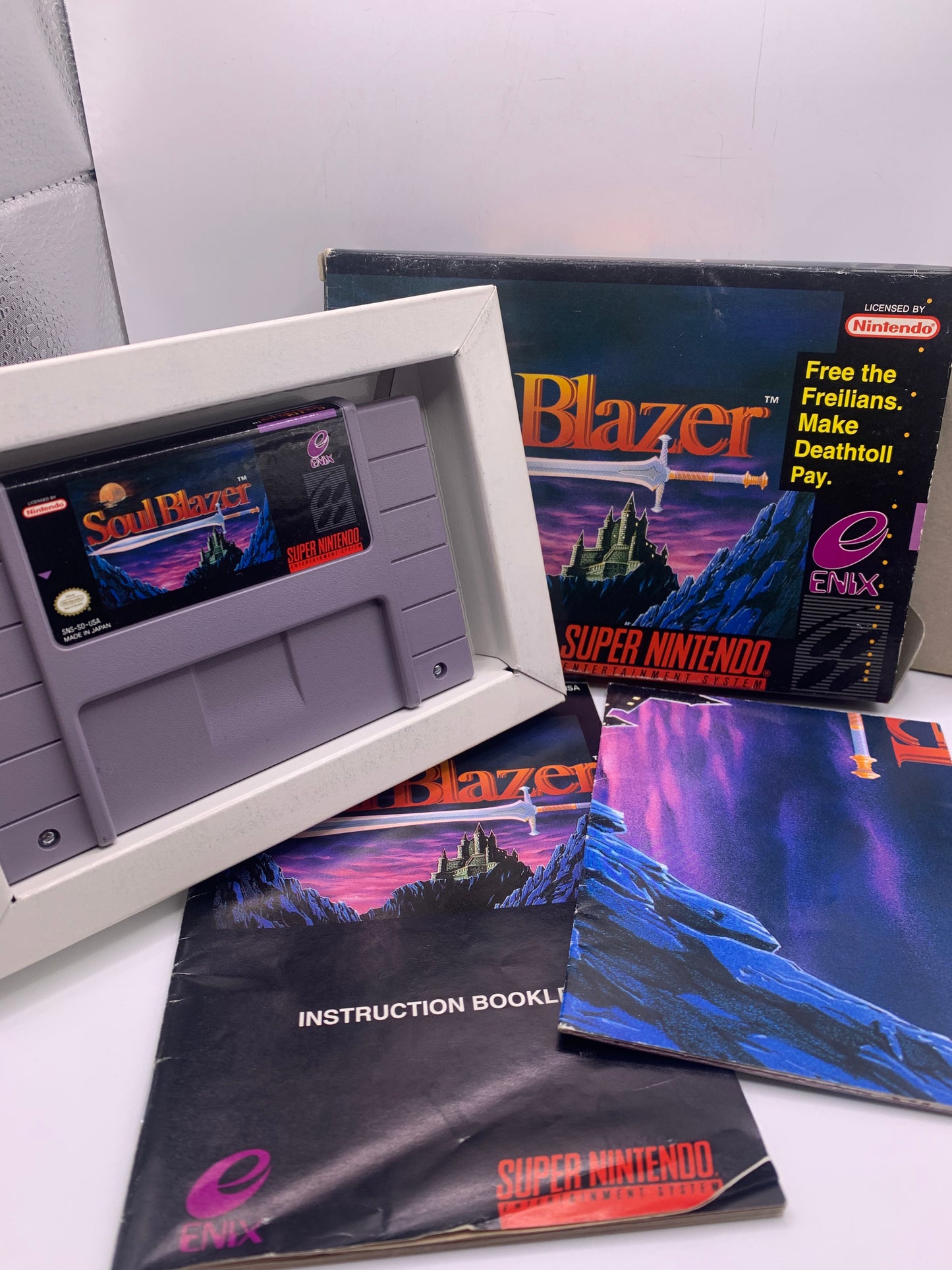 Soul Blazer (USA, CIB) – SNES