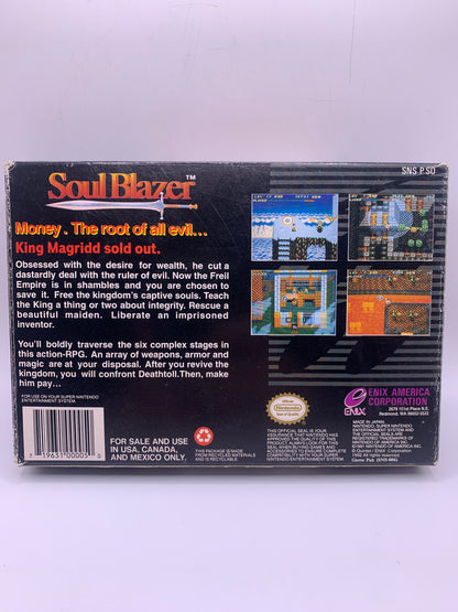 Soul Blazer (USA, CIB) – SNES
