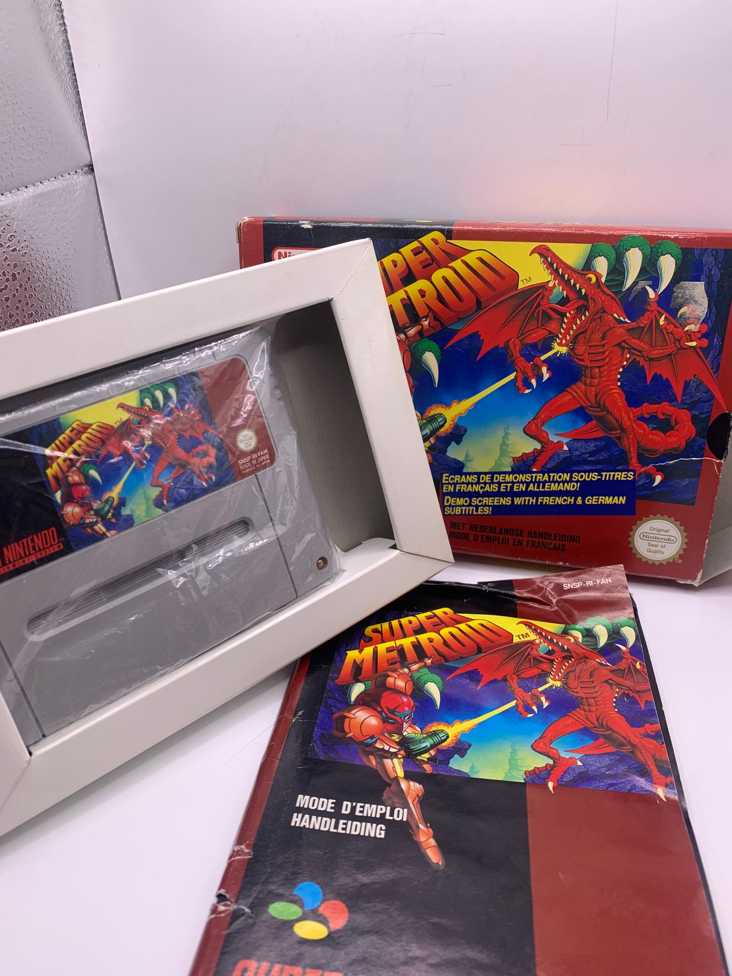 Super Metroid (CIB, licht gebruikt) – SNES