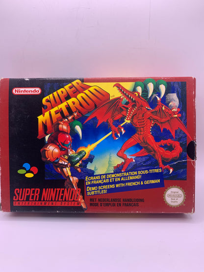 Super Metroid (CIB, licht gebruikt) – SNES